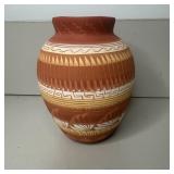6 1/2' Native American Signed Navajo Pottery Vase