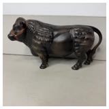 10' Ucagco Ceramic Bull Country French Black