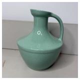 8' Pfaltzgraff Stoneware Speckled Green Carafe