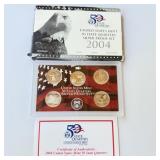 2004 U.S.  Mint 50 State Quarters Silver Proof