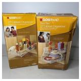 (2) New 11' ClosetMaid Cabinet Organizers
