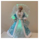 12" Fiber Optic Angel Christmas Tree Topper