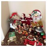 Christmas Decor- Figurines, Plush, Signs, & More
