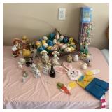 Easter Decor-Felt Eggs, Figurines, Tree, & More