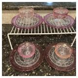 Vintage Indiana Glass Kings Crown Thumbprint
