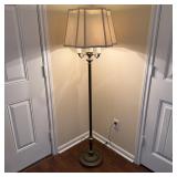 Vintage Brass Floor Lamp