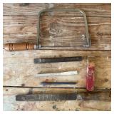 Wood Working Tools- Coping Saw, Files, Rasps