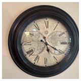 23" Atmosphera World Wall Clock