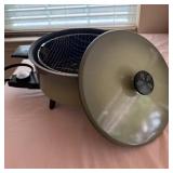 Vintage Electric Skillet Frypan Cooker Country