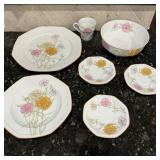Mikasa Candy Tuft pattern Assorted Dishes