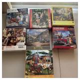 (7) Assorted Pre-Owned Puzzles