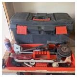 22" Black & Decker Toolbox, Assorted Tools, &