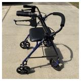 Four Wheel Rollator Rolling Walker