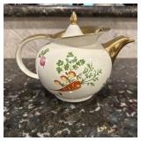 Vintage Hall Golden Carrot Windshield Teapot &