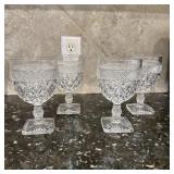 (4) Imperial Glass Cape Cod Hoffman House Magnim