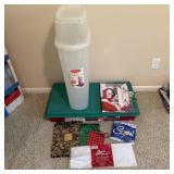 Wrapping Paper Storage Containers & Gift Bags