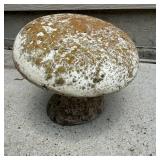 7" Concrete Mushroom Garden Decor