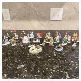 (25) Christmas Village Figurines