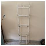 French Country White Scroll Shelf
