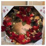 30" Prelit Wreath