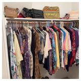 FULL CLOSET- PURSES, SHOES, HATS, CLOTHING
