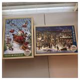 (2) Pre-Owned Christmas Puzzles