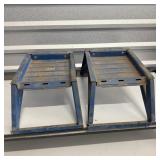 Blue Ramp Stands