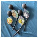 (4) Anti-Freeze Coolant & Battery Testers Prestone