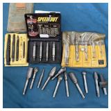 Assorted Screw Extraction Tools- Speed Out,