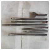 (7)  Chisels & Punches