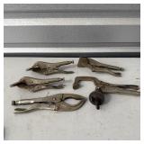(5) Assorted VISE-GRIP Locking Pliers,