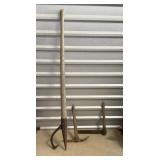 ANTIQUE Cant Hook, Pickaxe, &
