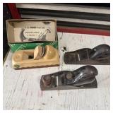 (3) Wood Planes- E.C.E, Stanley, Shelton