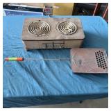 Vintage Dominion dual burner electric stove