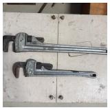 24" & 18" Aluminum Heavy Duty Pipe Wrenches