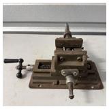 Cross-Slide Machine Vise with Base