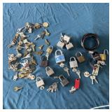 Assorted Padlocks & Keys