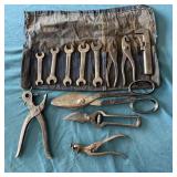 Vintage Hand Tools- Wrenches, Shears,