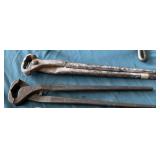 (2) Vintage Blacksmith Nippers