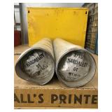 (2) Hardalloy 61 welding electrodes 3/16"