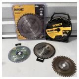 Assorted Circular Saw Blades- Dewalt, Skilsaw