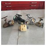 (5) Fishing Reels- Eagle Claw 325, Abu Garcia