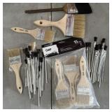 Assorted Paint Brushes