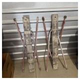 (2) Homemade Sawhorses