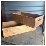 READ (3) Wood Crates