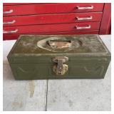 Vintage Green Union Utility Chest