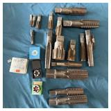 Assorted Pipe Dies & Taps- Greenfield, NPT, NYE