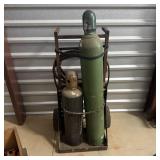 Portable Oxy-Acetylene Welding Tank Setup