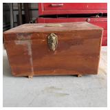 Vintage Wood Tool Chest