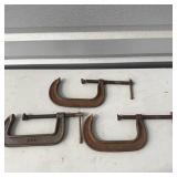 (3) 6" C Clamps